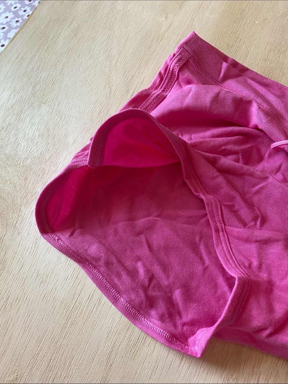 PINK Victoria's Secret Bright Pink Shorts with Silver Foil Logo - Picture 6 of 6